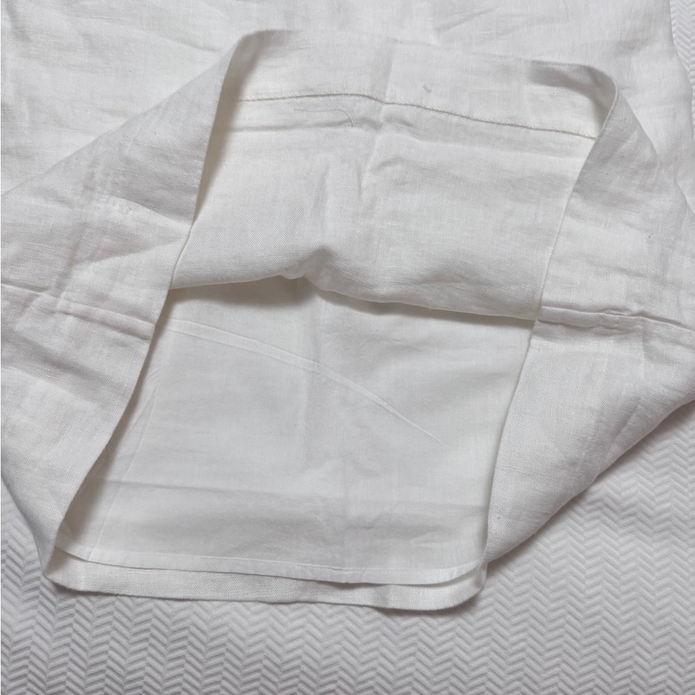 NWT & Other Stories White Linen Dress Halter Neck in sz.. 4 - Picture 5 of 12